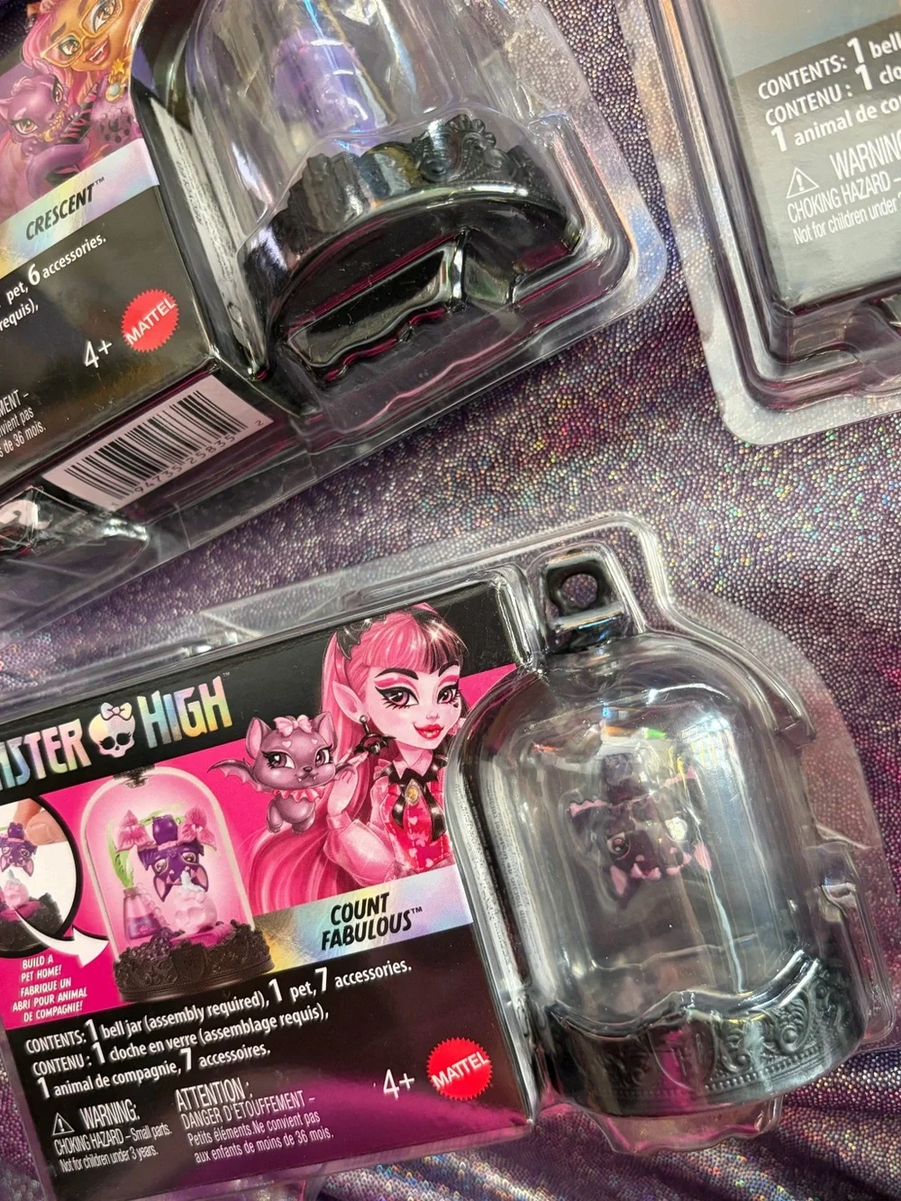 Monster High Pet Keychain Set of 5